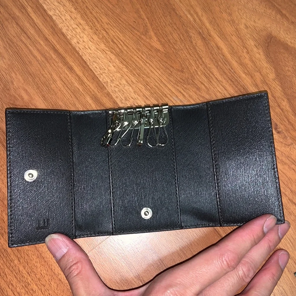 Dunhill Saffiano Leather Keyholder